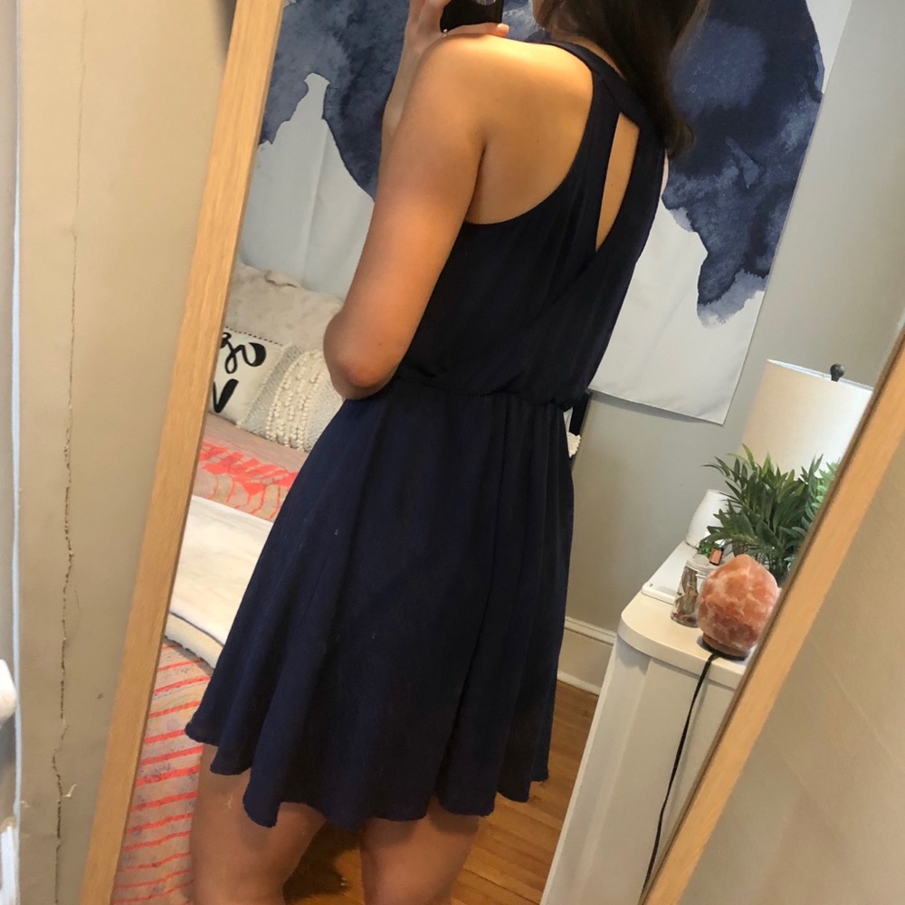 NAVY DRESS - Picture 4 of 4